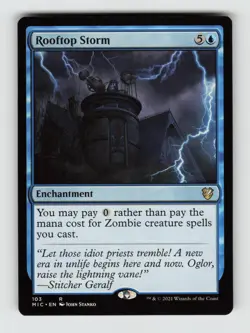 Rooftop Storm*Non-Foil* Commander: Innistrad: Midnight Hunt 103 NM - Image 1