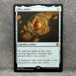 MTG Mox Amber Dominaria DOM #224 Non-Foil NM Magic the Gathering - Image 1