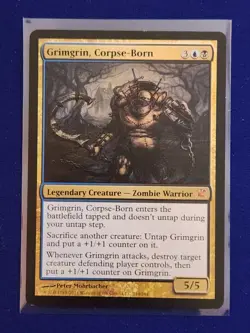 Grimgrin, Corpse-Born #214 MTG [Innistrad] Mythic Legendary Creature Regular NM - Image 1