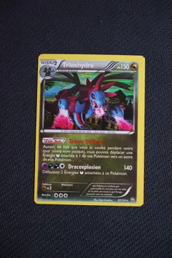 Carte Pokemon Trioxhydre Holo MISCUT OFFCENTER 97/124 Dragons Exaltes FR NM - Image 1