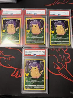2021 POKEMON CELEBRATIONS PIKACHU #005 PSA SLAB LOT - Image 1