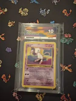 Pokemon League Mew #8 2000 Black Star Promo Ace 10 - Image 1