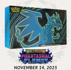 Pokemon Phantasmal Flames Mega Charizard UPC Ultra Premium Collection - Image 1