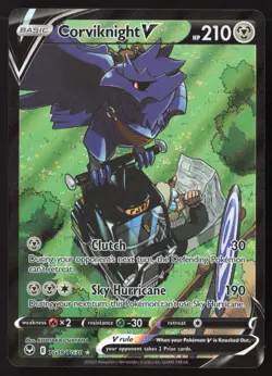 Corviknight V TG18/TG30 Pokemon Silver Tempest Trainer Gallery - Image 1