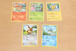POKEMON Build A Bear Workshop Promo Pikachu Squirtle Eevee Bulbasaur Vulpix LOT - Image 1