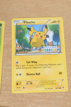 POKEMON Build A Bear Workshop Promo Pikachu Squirtle Eevee Bulbasaur Vulpix LOT - Image 4