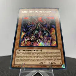 Yugioh Yubel - Der Ultimative AlbtrauM LCGX-DE199 Secret Rare NM FOILBLEED - Image 5