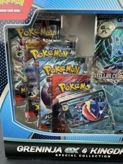 Pokemon TCG Greninja EX & Kingdra EX Special Collection Box - NEW SEALED - Image 2