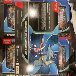Pokemon TCG Greninja ex and Kingdra ex Special Collection Box New Sealed - Image 2