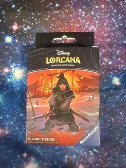 Mulan Disney Lorcana Card Game 65 Sleeves Deck Pack Rise Of Floodborn - Image 1