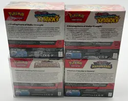 Lot of (4) Pokemon TCG Scarlet & Violet Booster Boxes SSP TWM PAL SEALED NEW - Image 2