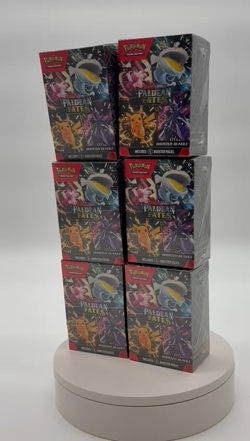 Lot of (6) Pokemon TCG Scarlet & Violet Paldean Fates Booster Bundles SEALED - Image 2