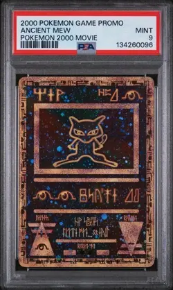 2000 POKEMON GAME MOVIE ANCIENT MEW POKEMON 2000 MOVIE - PSA 9 MINT - Image 1