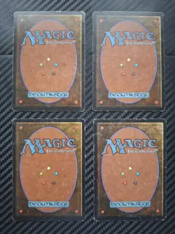 MTG Beta Card Lot. Pestilence, Paralyze, Giant Spider & Scathe Zombies. Vintage - Image 3