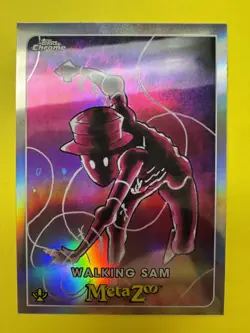 Metazoo 2022 Topps Chrome Lot of 8 Refractor Cards Walking Sam Metal Man ALL NM+ - Image 5