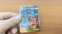 Mega Charizard X EX 125/094 Phantasmal Flames Pokemon Brazil Pack Fresh Card NM+ - Image 2