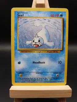 Pokemon Uncommon Card : Seel 41/102 (Base Set) - Image 1