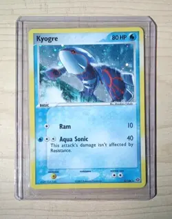 Kyogre 2005 6/106 Holo Rare Ex Emerald Pokemon Card NM - Image 1