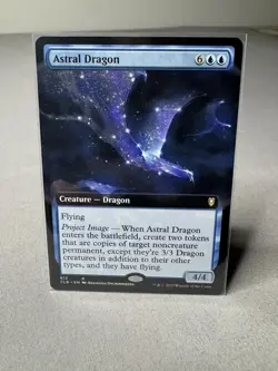 MtG Commander Legends 2 Extended Astral Dragon 613 M/NM Flat Ship VCT123889 - Image 1
