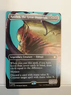 Kozilek, the Great Distortion (Borderless) Commander Masters Regular - Image 1