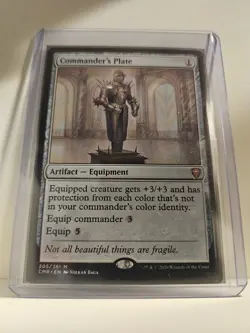 Commander's Plate - NM - MTG - Commander Legends - CMR #305 - MTG Singles - Image 1