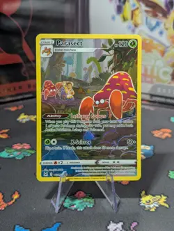 Parasect TG01/TG30 Lost Origin Trainer Gallery Ultra Rare Holo Pokemon Card - Image 1