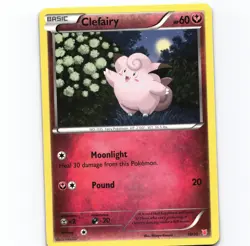 Clefairy (#19) Common XY Trainer Kit: Bisharp & Wigglytuff 19/30 LP Pokemon - Image 1