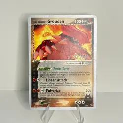 Team Magma’s Groudon 9/95 Pokemon TCG 2004 World Championship Tsuguyoshi Yamato - Image 1