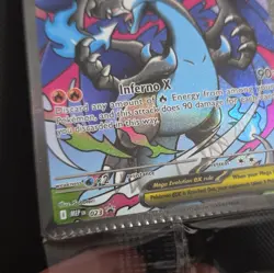 Pokemon Mega Charizard x EX Oricorio Sealed Promo Pack Crimp Error Crimped UPC - Image 3
