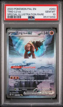 PSA 10 TING-LU EX #263 2023 POKEMON PALDEA EVOLVED SPECIAL ILLUSTRATION RARE - Image 1