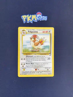 Pokemon TCG Pidgeotto Base Set 2 28/130 Regular LP. - Image 1
