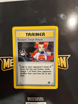 Rocket's Sneak Attack Holo 16/82 - Pokemon Team Rocket - Image 1