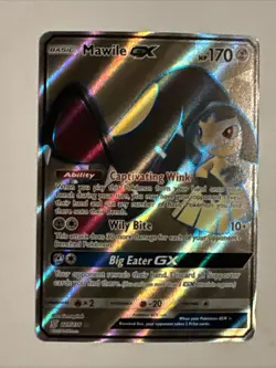 Mawile GX 227/236 FULL ART ULTRA RARE SM Unified Minds Pokemon HOLO NM 2019 - Image 1