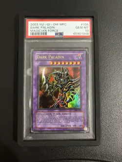 Yu-Gi-Oh! TCG Dark Paladin Magician's Force MFC-105 Ultra Rare reprint artwork - Image 1