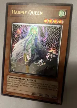 Yu-Gi-Oh! Harpie Queen Ultimate Rare EURO Lightly Played FOTB-EN020 - Image 3