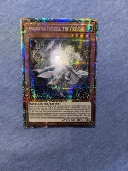 Yu-Gi-Oh! Dogmatika Ecclesia, The Virtuous 1st Edition Starlight Rare Lp. - Image 1