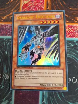Yu-Gi-Oh! Darklord Edeh Arae LC02-EN006 Limited Ultra Rare Near Mint d4/ - Image 1