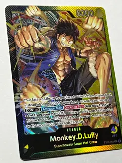 Monkey.D.Luffy (003) ST13-003 Ultra Deck: The Three Brothers Foil - Image 3