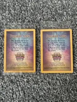 2 x Ancient Mew Sealed 2000 Movie Promo Pokemon Card WOTC - Image 2