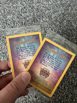 2 x Ancient Mew Sealed 2000 Movie Promo Pokemon Card WOTC - Image 4
