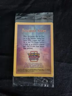 Ancient Mew Pokemon Factory Sealed The Movie 2000 Promo, excellent condition - Image 3