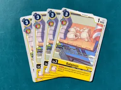 Salamon BT24-033 Playset Time Stranger Digimon Card Game x4 - Image 1