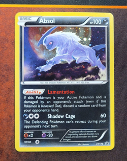 Absol Cosmos Holo XY178 2016 Black Star Promo MP Pokemon Card - Image 1
