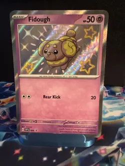 Fidough 069 Sv: Scarlet & Violet Promo Cards Holo Baby Shiny Pokemon TCG - Image 1