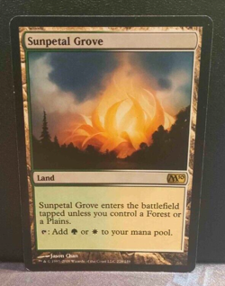 Sunpetal Grove - Magic 2010 - Rare - NM/LP - MTG - Image 1