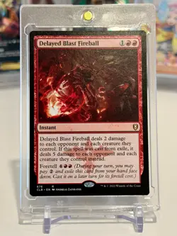 RARE Delayed Blast Fireball #676 Battle for Baldur's Gate Commander CLB Magic - Image 1
