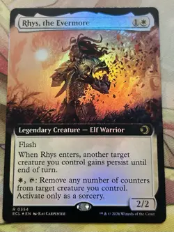 Rhys, the Evermore (Extended Art) Lorwyn Eclipsed Foil - Image 1