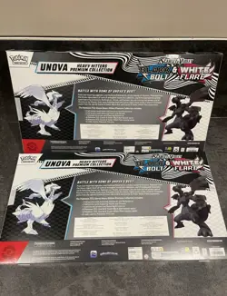 POKEMON UNOVA HEAVY HITTERS PREMIUM COSTCO COLLECTION SEALED X2 🖤⚪ - Image 2