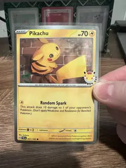Pikachu 051/162 - Cosmos Holo - Pokemon Day 2026 Stamped Promo - Pokemon TCG - Image 2