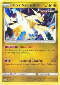 Ultra Necrozma (#164/236) - Reverse Holofoil SM - Cosmic Eclipse LP Pokemon - Image 1